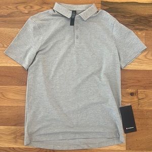 NEW WITH TAGS LULU LEMON evolution polo pique size large men’s